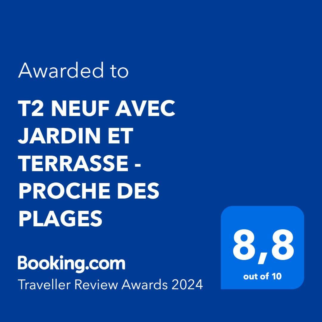 T2 Neuf Avec Jardin Et Terrasse - Proche Des Plages Saint-Cyr-sur-Mer Exteriér fotografie