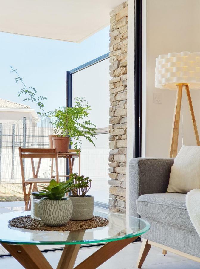 T2 Neuf Avec Jardin Et Terrasse - Proche Des Plages Saint-Cyr-sur-Mer Exteriér fotografie